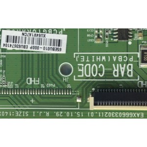 MAIN PARA MONITOR LG  NUMERO DE PARTE EBU63674104 / EAX66603302(1.0) / MODELO 24LH4530-PU.BUSMLPM	